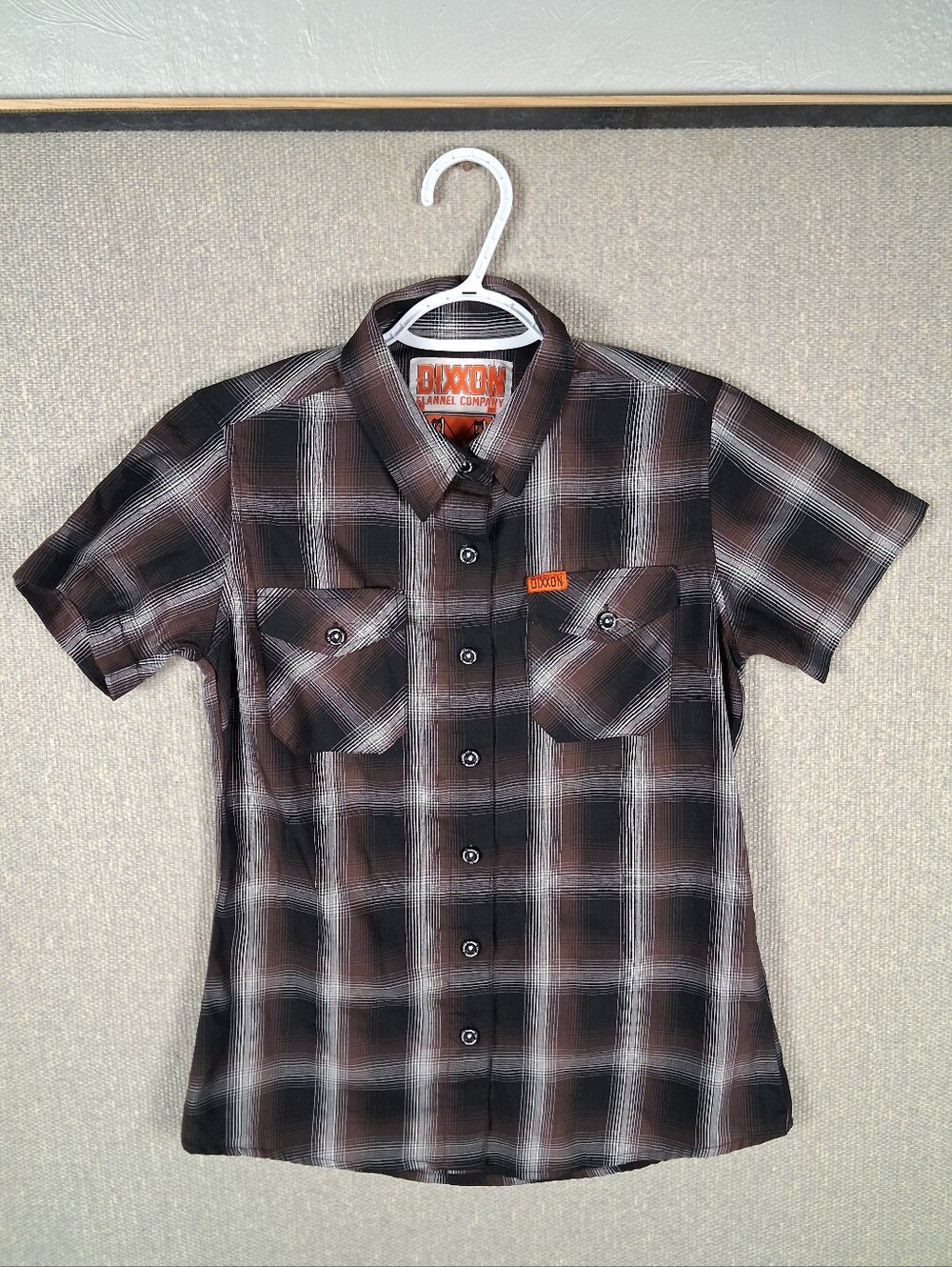 Dixxon Flannel Company Guerrero Shirt Boys Size Small Short Sleeve Button Up